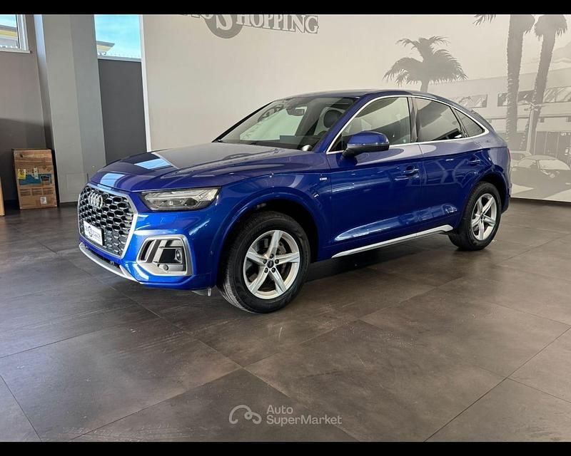 Usata Audi Q5 S-Line 204 CV (150 kW) 2021 Blu SUV