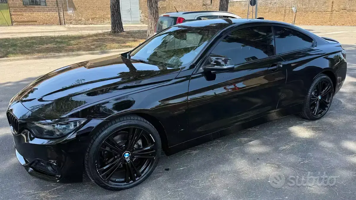 Usata BMW 420 Coupé M Sport 190 CV (139 kW) 2015 Nero Coupé