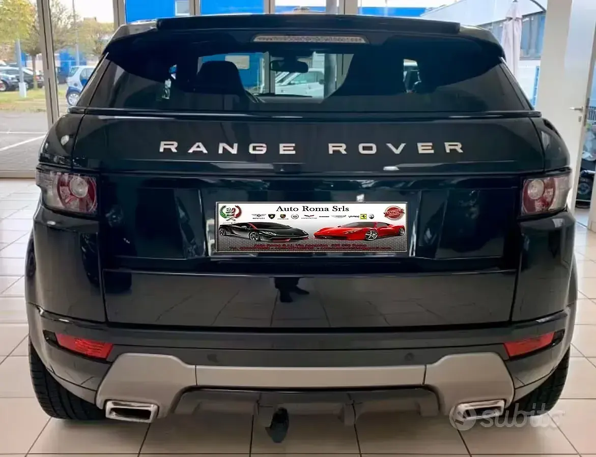 Usata Land Rover Range Rover evoque Prestige 241 CV (177 kW) 2013 Nero SUV