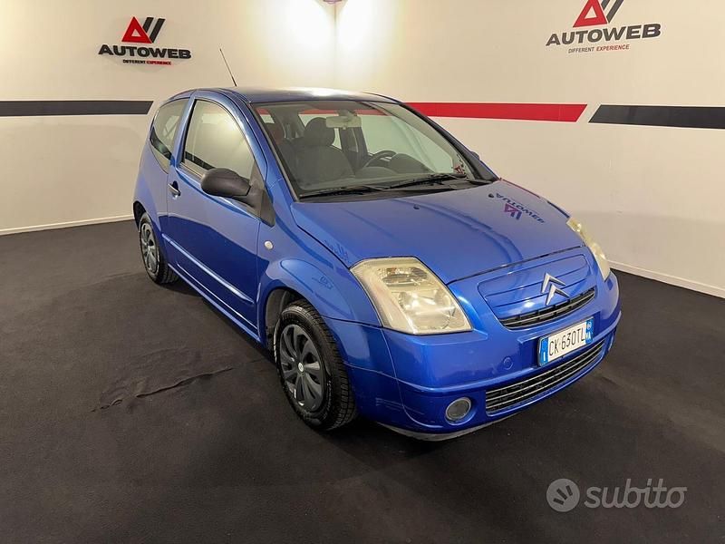 Usata Citroën C2 60 CV (44 kW) 2004 Blu Utilitaria