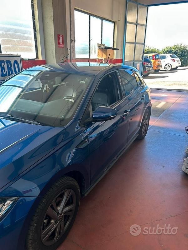 Usata VW Polo 95 CV (69 kW) 2023 Blu Berlina