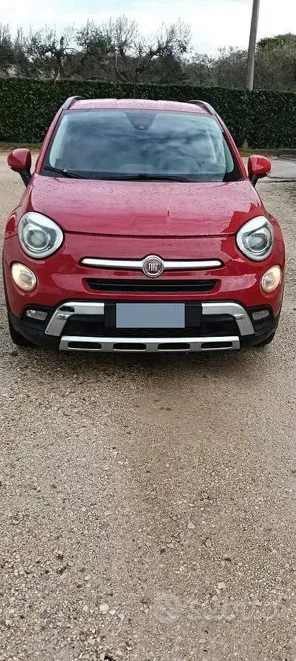 Usata Fiat 500X Cross Plus 140 CV (102 kW) 2015 Rosso SUV