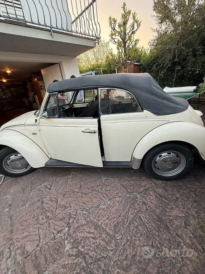 Usata VW Käfer 1970 Bianco Cabrio