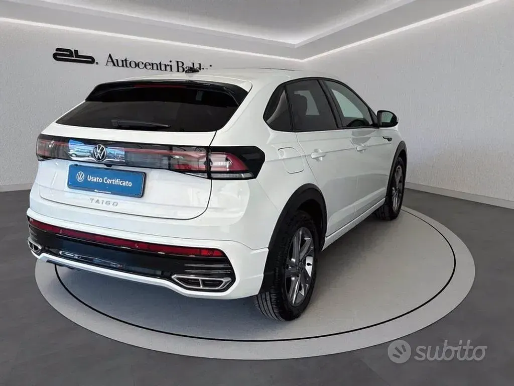 Usata VW Taigo R-line 110 CV (80 kW) 2023 Bianco SUV