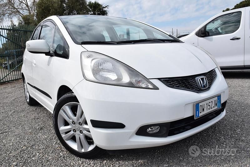 Usata Honda Jazz Exclusive 99 CV (72 kW) 2009 Bianco Utilitaria