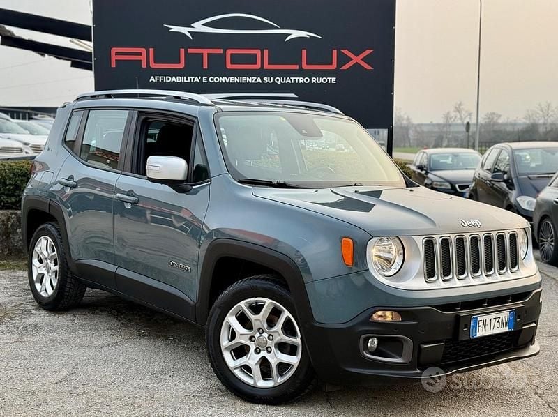 Usata Jeep Renegade Limited 120 CV (88 kW) 2018 Blu SUV