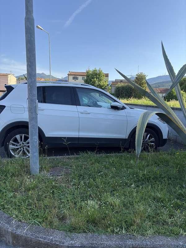 Usata VW T-Cross Advance 110 CV (80 kW) 2021 Bianco SUV