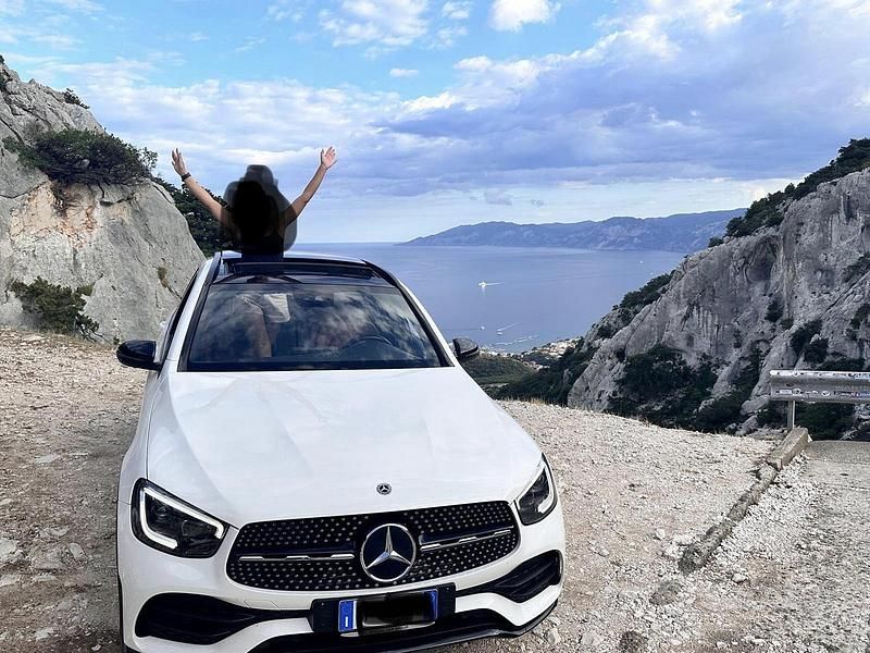 Usata Mercedes GLC220 AMG 194 CV (142 kW) 2021 Bianco SUV