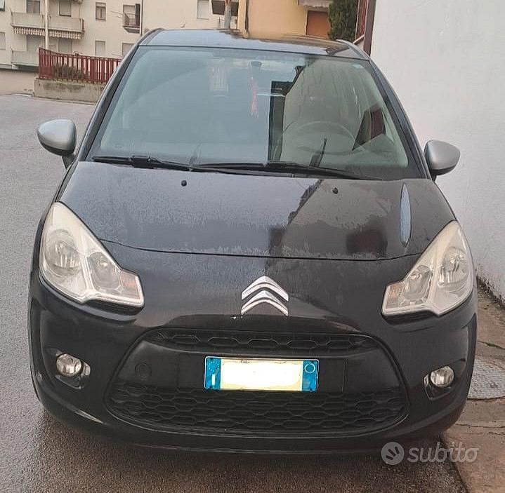 Usata Citroën C3 2010 Nero Utilitaria