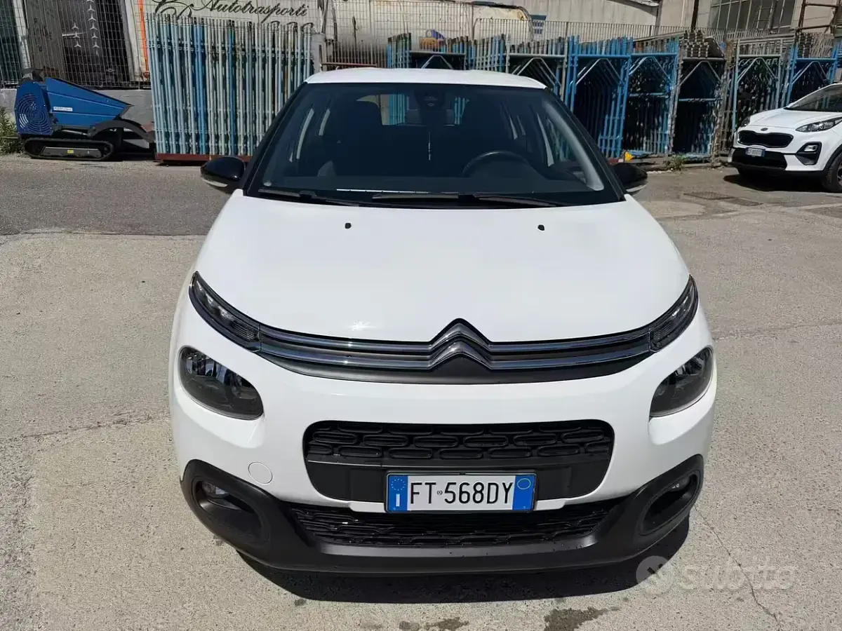 Usata Citroën C3 Shine 110 CV (80 kW) 2018 Bianco Utilitaria