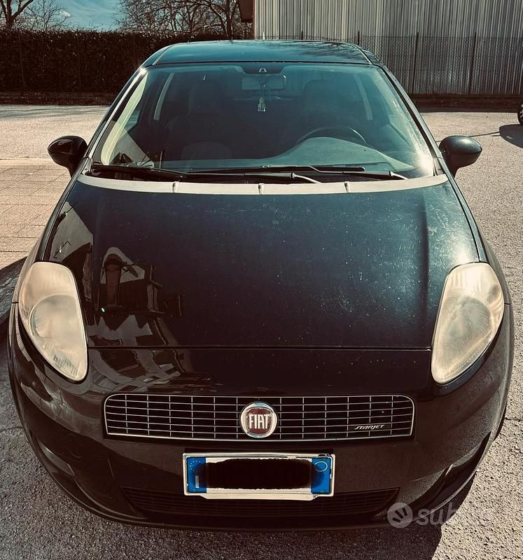 Usata Fiat Grande Punto 2008 Nero Utilitaria