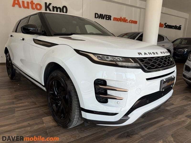 Bianco Usata 2023 Land Rover Range Rover evoque R-Dynamic SUV | 36.800 € (Super prezzo) - Immagine 1/4