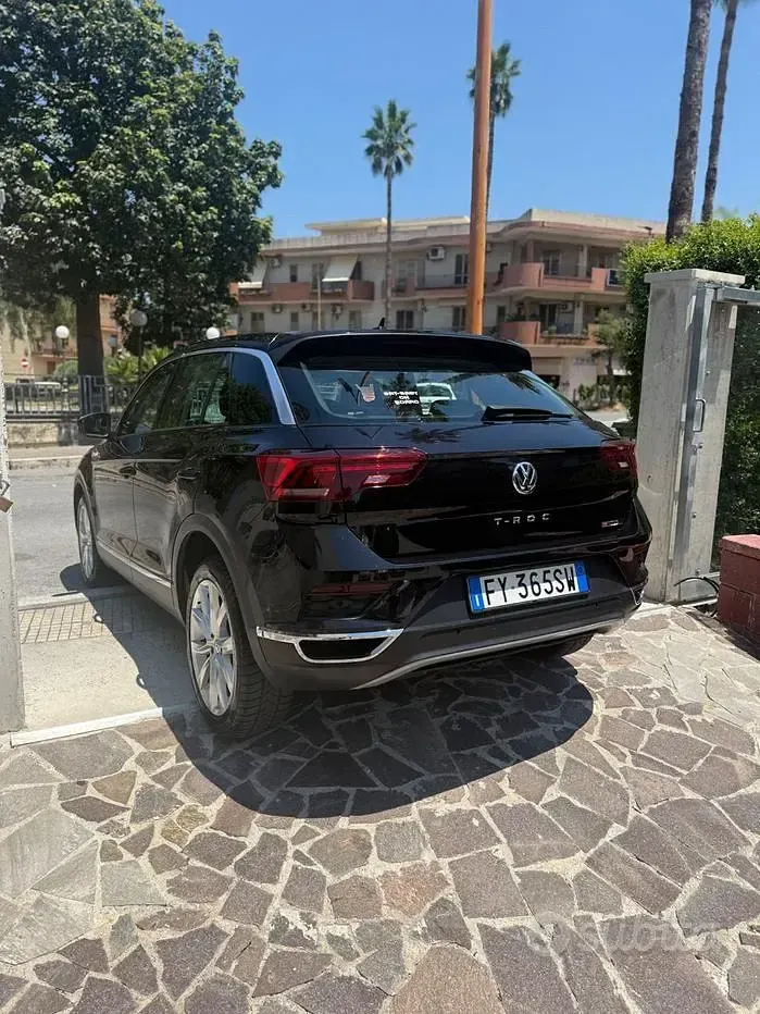 Usata VW T-Roc Advance 150 CV (110 kW) 2019 Nero SUV