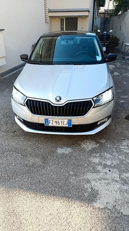 Usata Skoda Fabia 60 CV (44 kW) 2020 Grigio Utilitaria