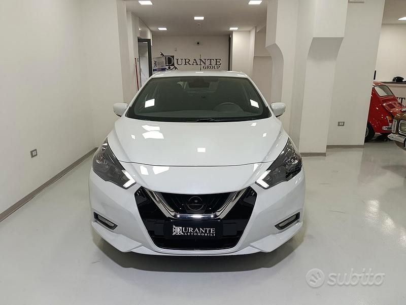 Usata Nissan Micra Acenta 92 CV (67 kW) 2023 Bianco Utilitaria