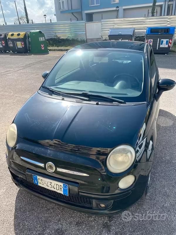 Usata Fiat 500 Sport 2007 Nero Berlina