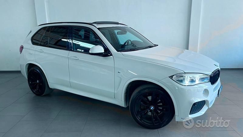 Usata BMW X5 M Sport 258 CV (189 kW) 2014 Bianco SUV