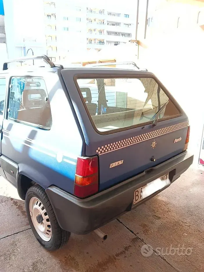 Usata Fiat Panda 39 CV (28 kW) 1999 Blu Utilitaria