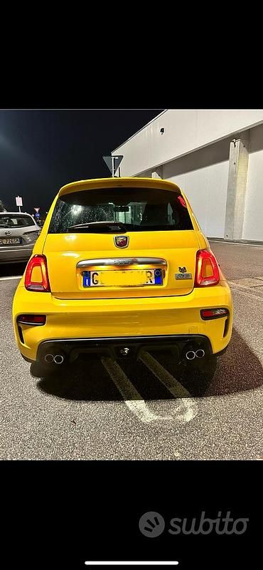 Usata Abarth 595 Pista 160 CV (117 kW) 2020 Giallo Berlina