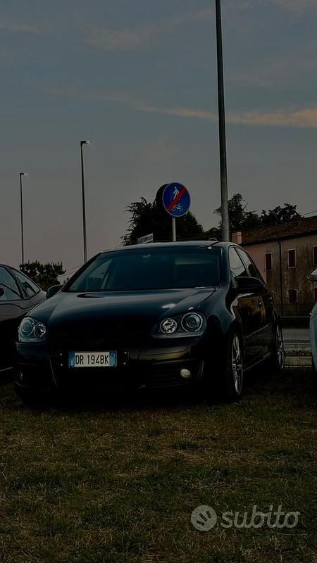 Usata VW Golf VI 160 CV (117 kW) 2009 Nero Utilitaria