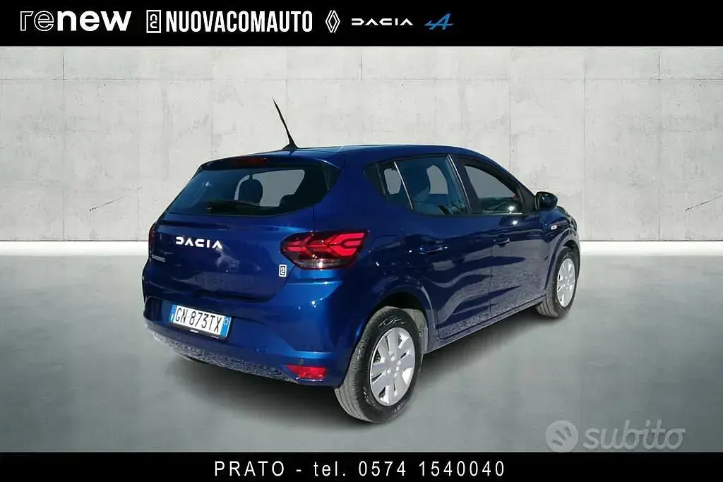 Usata Dacia Sandero Expression 67 CV (49 kW) 2023 Blu Berlina