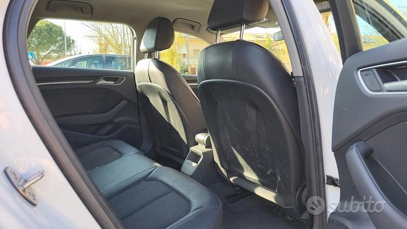 Usata Audi A3 Design 116 CV (85 kW) 2017 Bianco Berlina