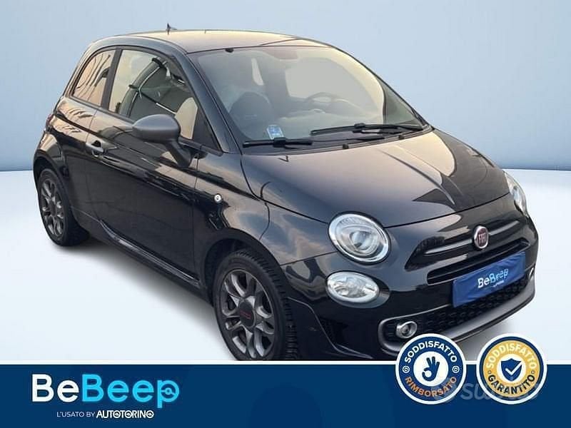 Usata Fiat 500 S 69 CV (50 kW) 2018 Nero metallizzato Berlina
