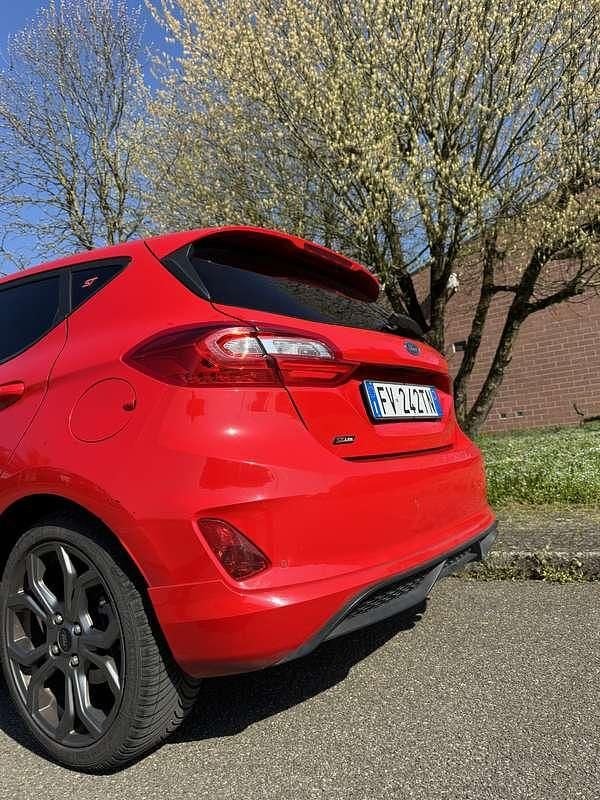 Usata Ford Fiesta ST-Line 101 CV (74 kW) 2019 Rosso Utilitaria