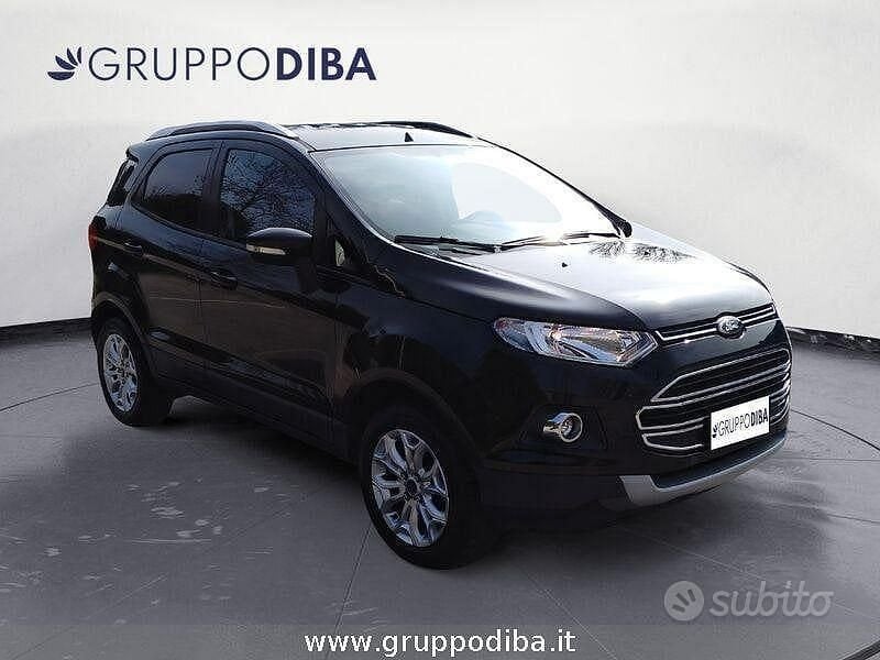Usata Ford Ecosport Titanium 95 CV (69 kW) 2017 Nero SUV