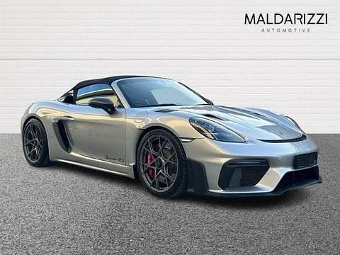 Nuova Porsche 718 Boxster 500 CV (367 kW) 2025 Argento Cabrio