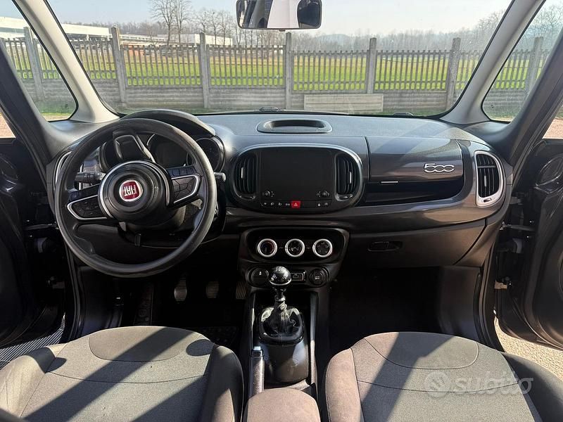 Usata Fiat 500L 95 CV (69 kW) 2019 Nero Monovolume