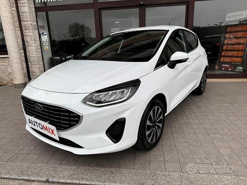 Usata Ford Fiesta Titanium 75 CV (55 kW) 2022 Bianco Utilitaria