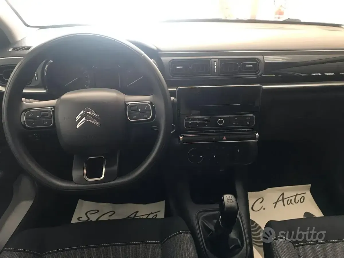 Usata Citroën C3 Feel 83 CV (61 kW) 2019 Bianco Utilitaria
