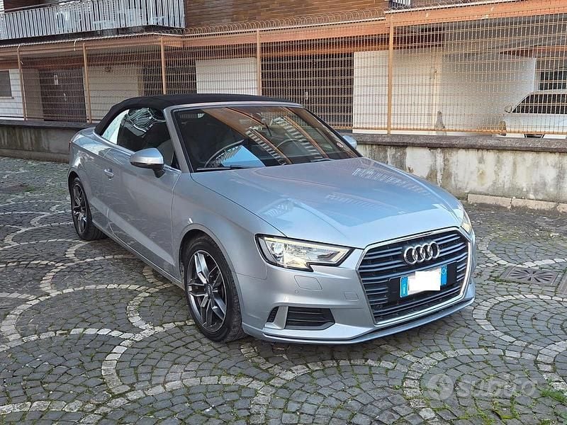 Usata Audi A3 Cabriolet Business 150 CV (110 kW) 2017 Grigio Cabrio