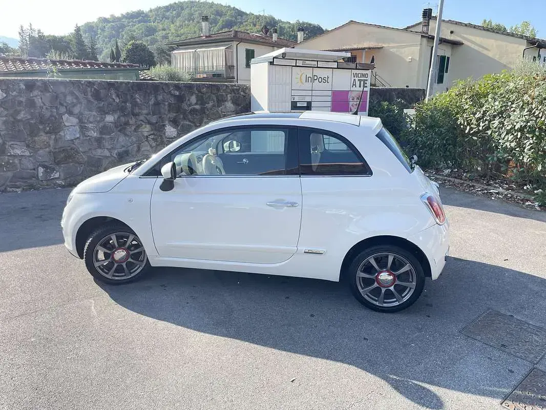 Usata Fiat 500 Lounge 69 CV (50 kW) 2015 Beige Berlina