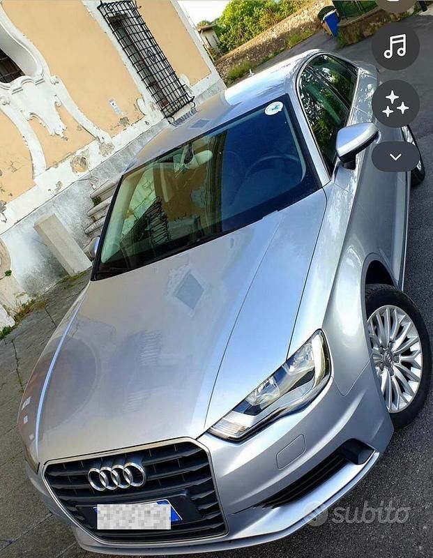 Usata Audi A3 110 CV (80 kW) 2015 Grigio Berlina