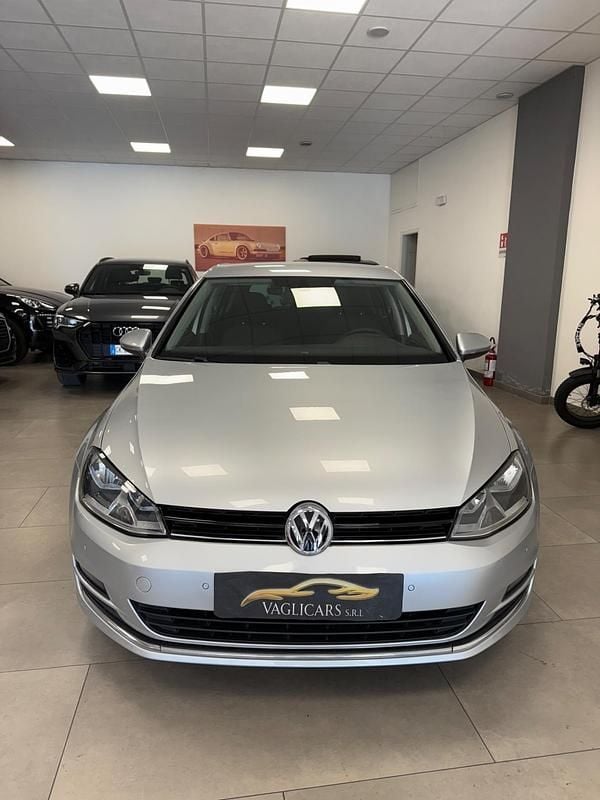 Usata VW Golf VII Highline 110 CV (80 kW) 2017 Argento Berlina
