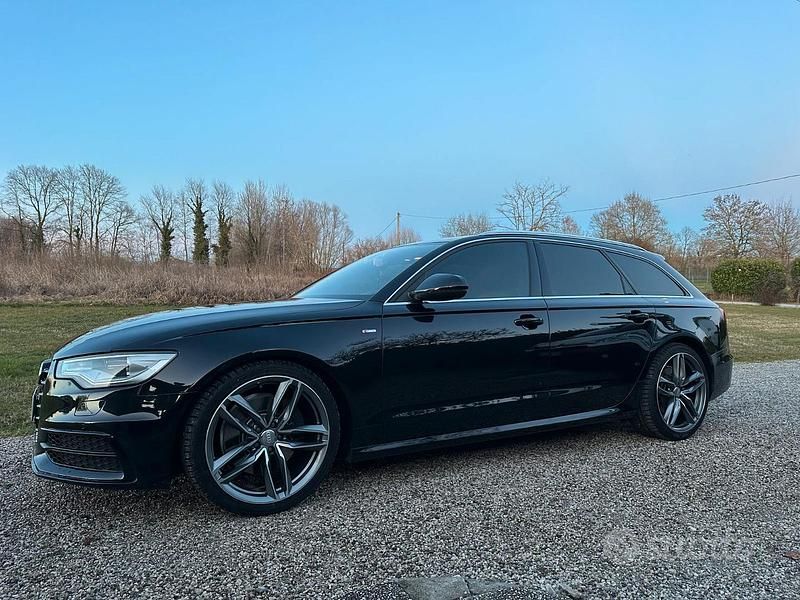 Nero Usata 2013 Audi A6 S-Line Station wagon | 18.000 € (Molto cara) - Immagine 1/4