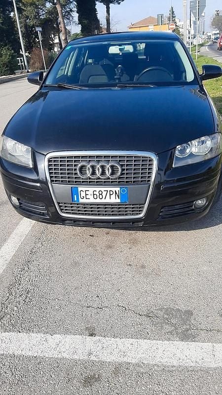 Usata Audi A3 105 CV (77 kW) 2006 Nero Utilitaria