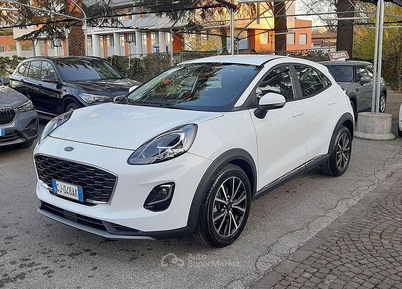 Usata Ford Puma Titanium 124 CV (91 kW) 2022 Bianco SUV