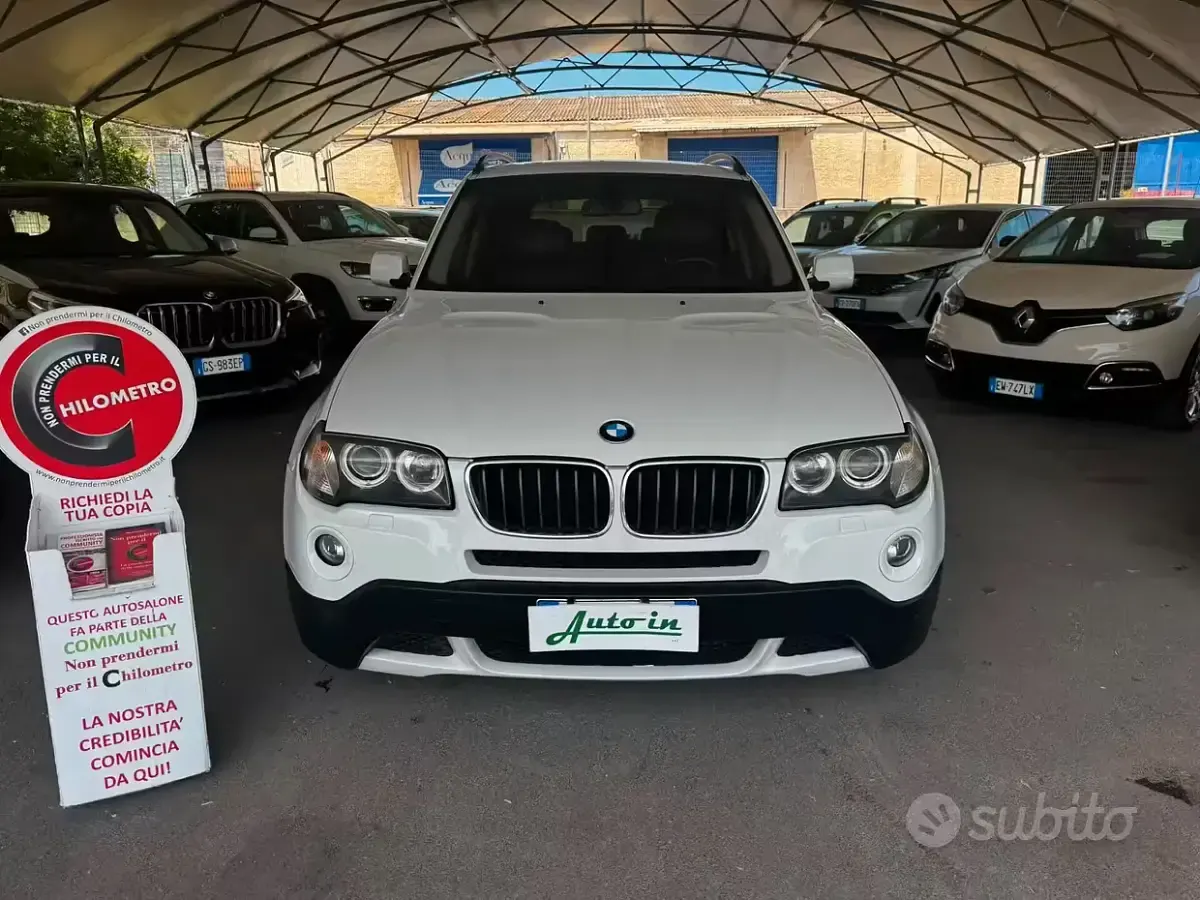 Usata BMW X3 177 CV (130 kW) 2008 Bianco SUV