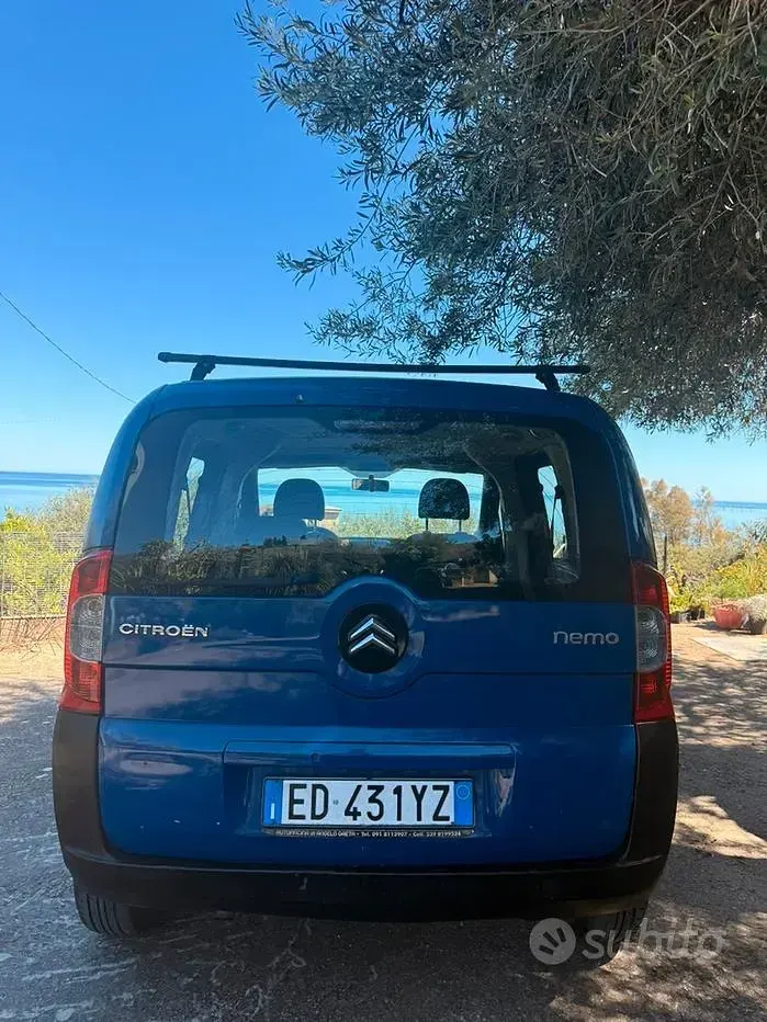 Usata Citroën Nemo 68 CV (50 kW) 2010 Blu Monovolume