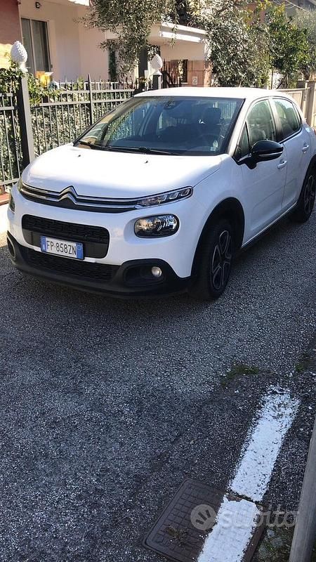 Usata Citroën C3 Feel 82 CV (60 kW) 2018 Bianco Utilitaria