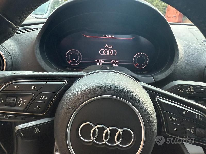 Usata Audi A3 S-Line 150 CV (110 kW) 2020 Nero Berlina