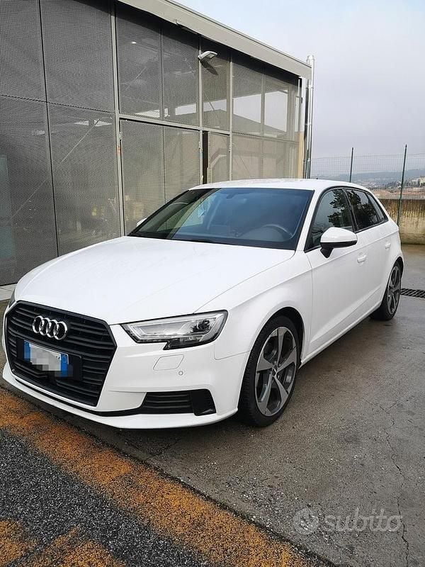 Usata Audi A3 Business 150 CV (110 kW) 2018 Bianco Berlina