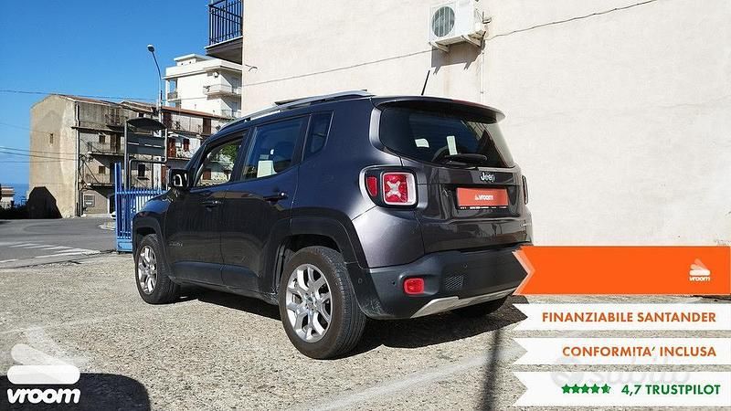 Usata Jeep Renegade Limited 120 CV (88 kW) 2017 Grigio SUV