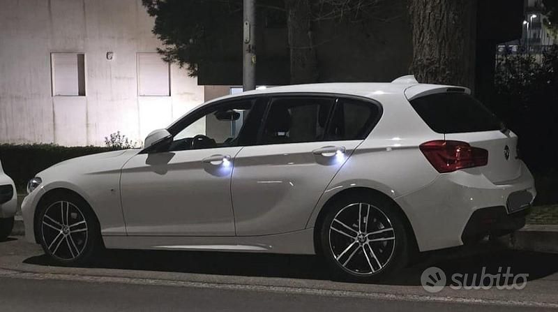 Usata BMW 118 M Sport 2017 Bianco Utilitaria