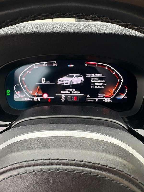 Usata BMW 530 M Sport 249 CV (183 kW) 2022 Bianco Station wagon