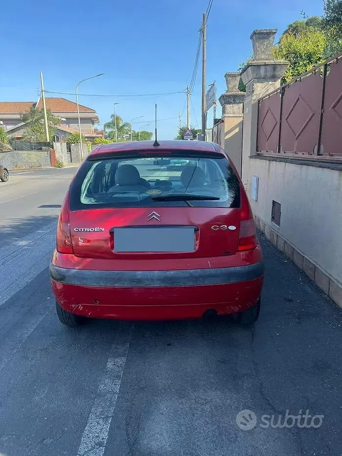 Usata Citroën C3 60 CV (44 kW) 2004 Rosso Berlina