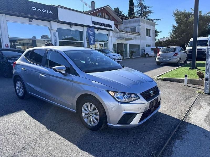 Usata Seat Ibiza Style 90 CV (66 kW) 2021 Argento Utilitaria